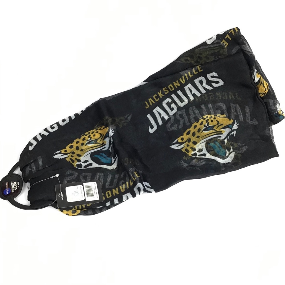 NFL Jacksonville Jaguars Football Infinity Scarf